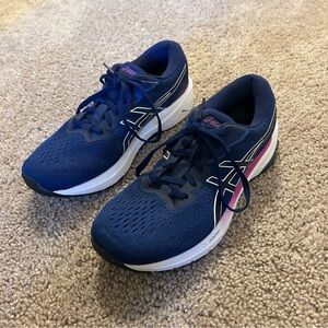 Asics GT-1000 11 Stability Running Shoes Blue And Pink Women’s Size 9